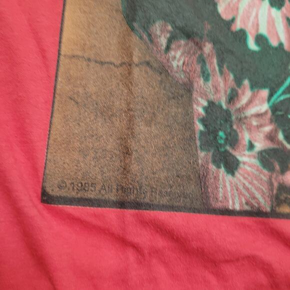 Jimi Hendrix Tank Top Mens M (Tag L Fits Medium 21.5" Chest) 21Men Red Graphic - Picture 3 of 5